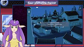 Avatar Azula Showering