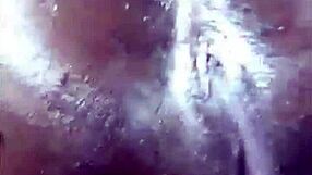 Hey, check out this homemade anal fingering session till it gets wet