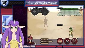 Avatar Azula Showering