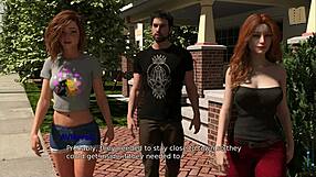 Pine Falls 83 features mature brunette in 3D anime ass play