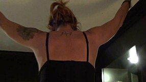 cute canadian redhead couple in kitchen