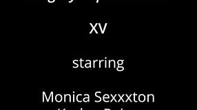 Monica Sexxxton Karlee Paige Sandra Moore Strap-On Foursome