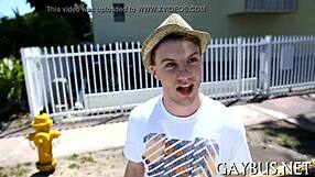 Man, giving this homosexual a pleasuring blowjob feels wild!