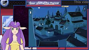 Avatar Azula Showering