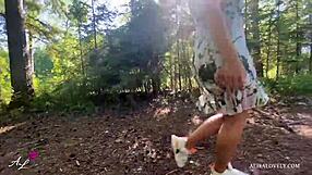 Amateur Couple's Best Doggystyle Sex Outdoor On Holidays