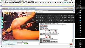 huge dildo teases perky tits with slow insertion and deep thrusts