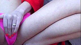 Brookeskye Rubs Her Pussy On Rooftop In Lingerie