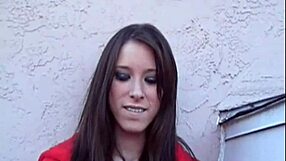 Brookeskye Rubs Her Pussy On Rooftop In Lingerie