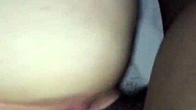 Slut bent over takes backshots in interracial gay scene