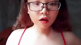 She Shows Off Her Big Tits