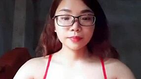 She Shows Off Her Big Tits