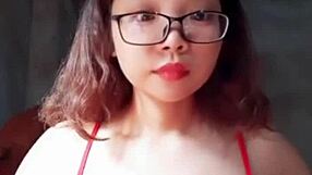 She Shows Off Her Big Tits