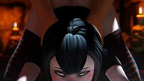 Dlaczego Mavis dostaje w dupę pieskiem w 3D kreskówce?