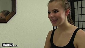 Cute 18 year old gets tight pussy fucked