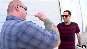 Wankz Parody of Storage Wars: Brunette Slut Gives Blowjob in Sexy Hardcore Scene.