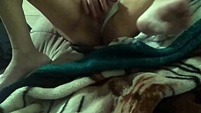 Horny Petite 18+ Housewife Masturbates Solo!