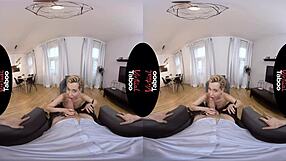 virtual taboo babe handles big cock right