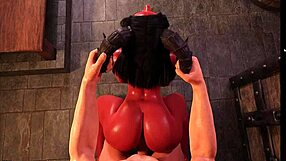 I’m lost in this wild fantasy fuck with 3d cartoon action