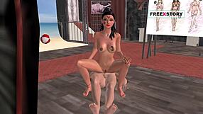 Indian Bhabhi Raids Japanese Man's Dick In Reverse Cowgirl Animated Cartoon