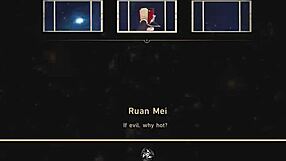 Oh, Ruan Mei, you're so provocative in this anime hentai scene!