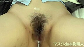 i discovered a beautiful masked japanese woman in a personal shoot with sexy vibes