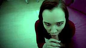 oh wow, horny stepsister swallows stepbro's jizz after doggystyle!