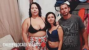 dany and pelado rj play at giselly's house