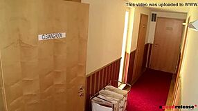 hotel guest chelsey lanette and maid kira queen share butler's big veiny cock