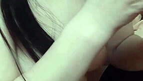 Asian milf masturbates with 20cm toy