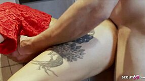 German Inked MILF Mara Martinez Squirts First Time During Hardcore Fuck