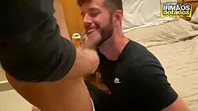 Peguei O Manobrista Hetero For Bisexual Deepthroat And Choking