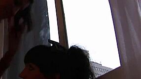 Two Petite French Girlfriends Making Out and Tasting Pussy