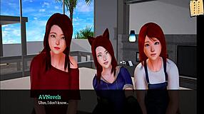 my new family episode 295. featuring redhead cartoon characters