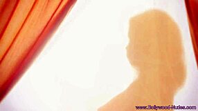 Brunette MILF Performs Seductive Striptease, Undressing and Ripping Clothes