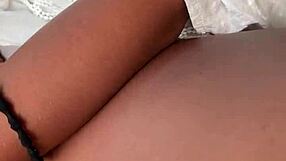 Amateur Fingering in Moving Car