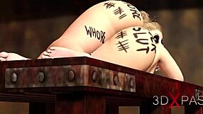 Blonde Anal Whore Craves Black Cock In Her Big Booty Hole