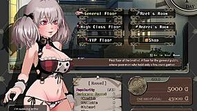 Branded Azel as Horny Adventurer Prostitutes for Dicks in Hentai Gameplay