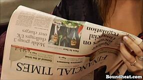 this cute czech teen 18+ was a slave in a lesbian bdsm session, getting her feet worshipped and spanked