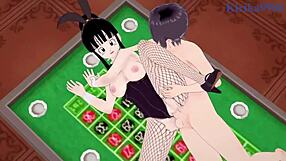 アンドロイド18とチチのバニーガール、ワイルドドラゴンボールヘンタイ