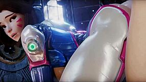 Overwatch compilation featuring exciting scenes.