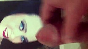 creating a cum tribute for my friend while masturbating