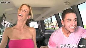 lusty blowjob contest with a sexy gay competitor in wild action