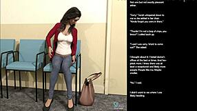 I adore this small gesture in episode 11 of the 3d comics