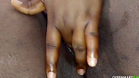 after cold bath, man fucked shaved pussy till squirting all over