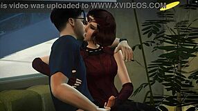 Mystique's 3d hentai preview teases animated sex secrets