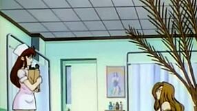 عاهرة الزب تحصل على شفط في سكس ثلاثي أنمي