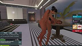 退休明星梅赛德斯变成热辣妻子性玩具