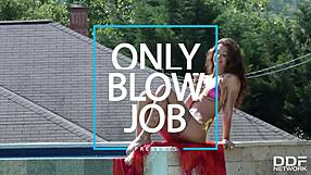 Susy gala blows by pool?