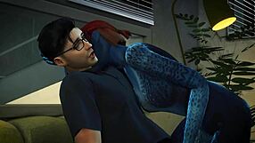 Mystique's 3d hentai preview teases animated sex secrets