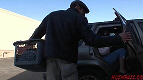 British wife Jordan picked up for monster cock fucking.